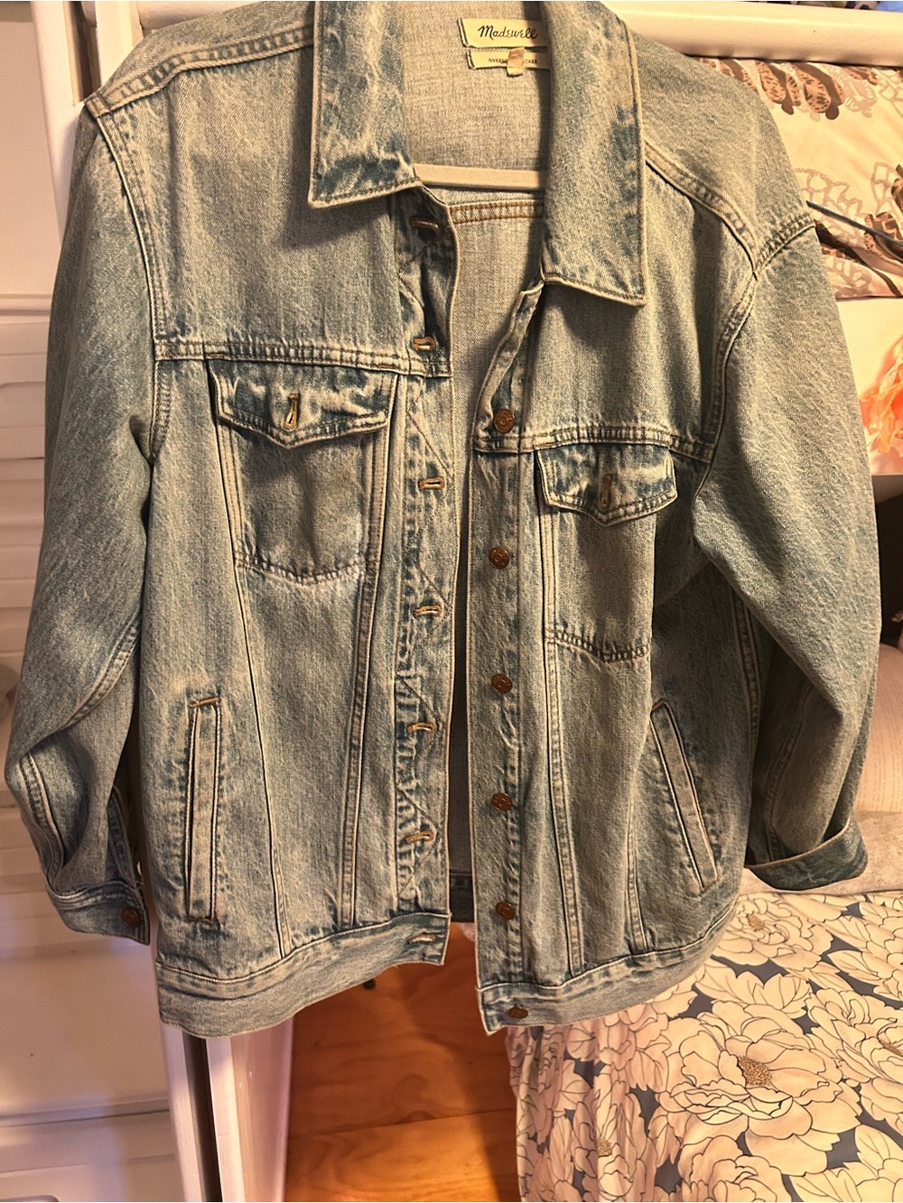Madewell Oversized Trucker - Jean Denim Jacket